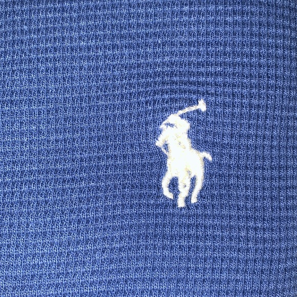 Polo by Ralph Lauren, blue sleep, shirt, size extra large in very good condition - Picture 11 of 11